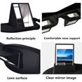 thumbnail image 2 of ZHAOCHENG Gafas LazyGafas de prismaCamaGafas LazyGafas horizontalesGafas de alta definiciónPrisma de periscopioGafas alargadas para leeryver la televisión en la camaUnisex(M), 2 of 5