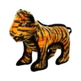 VIP Products Tuffy Jr. Zoo Plush Tiger Dog Toy, Multicolor