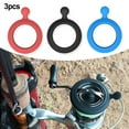 thumbnail image 4 of 3pcs Fishing Reel Wire Cup Belt Silicone Wire Cup Mouth Prevent Collision Protection Cover Spinnings Reel Handle Belt Accessory, 4 of 7