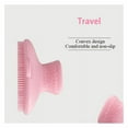 thumbnail image 4 of 1PCS/Set Pink Square Cleansing Brush Face Silicone Beauty Cleansing Brush Facial Pore Cleansing Wash Brush Deep Pore Cleansing, 4 of 7