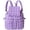 Purple, variant on MMYGU Quilted Backpack for Women Lightweight Puffer Drawstring Padding Hiker Back Pack Travel Backpack College Gym Bag
