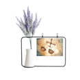 thumbnail image 1 of September October Libra Constellation Zodiac Artificial Lavender Flower Vase Bottle Card, 1 of 2