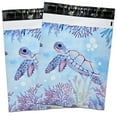 thumbnail image 3 of Adorable Sea Turtle 10x13 Poly Mailers Ocean Designer Cute, Durable, Lightweight, 3 of 9