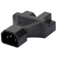 thumbnail image 2 of 1 X Adaptador C13 a C14, IEC 320 C13 a C14 Fuente de alimentación, Fuente de alimentación shamjiam Conector IEC320 C14 C13, 2 of 9