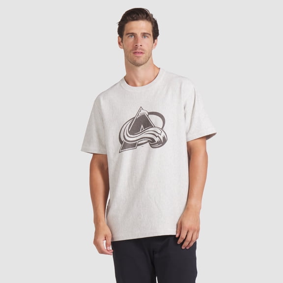 Men's Fanatics Cream Colorado Avalanche Made in Canada T-Shirt