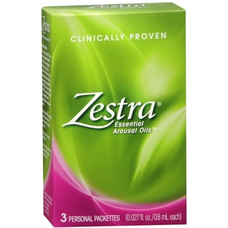 3 Pack - Zestra Essential Arousal Oils 3 Each (Best Female Arousal Topical)