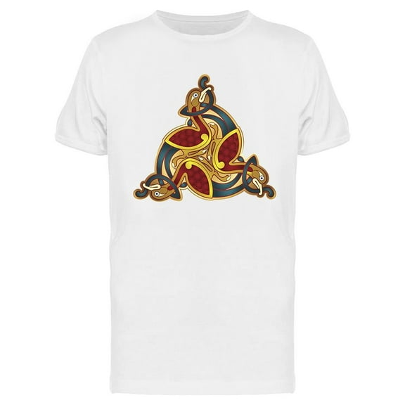 Celtic Zoomorph  T-Shirt Men -Image by Shutterstock, Male Large