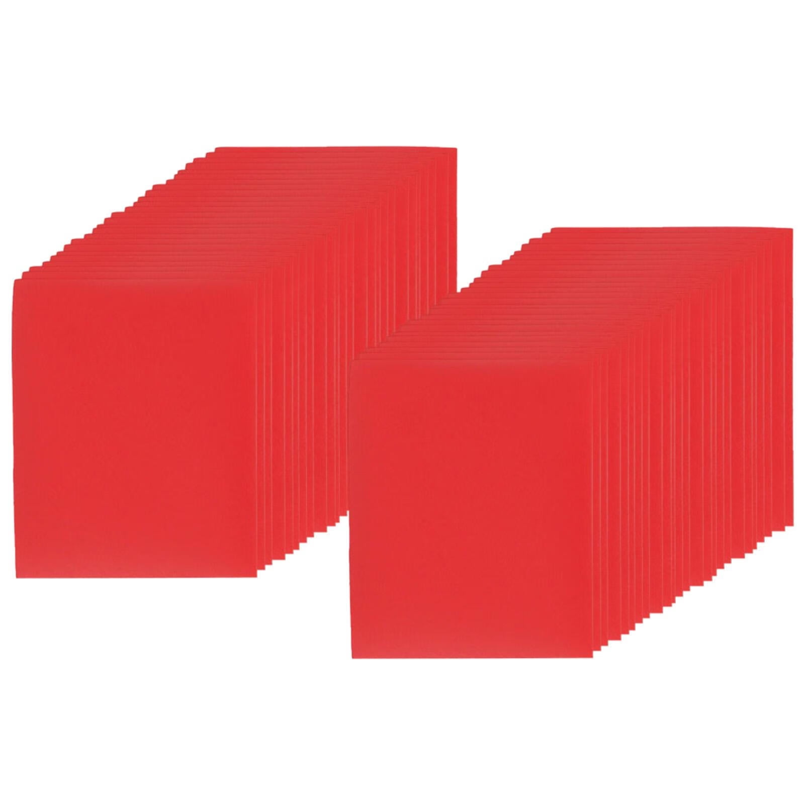 Goxfaca Card Sleeves Binder Sheets 50Pcs Baseball Card Sleeves for