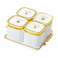 thumbnail image 4 of Bandeja para Frutos Secos Strade Fareast Limited Platos para Servir Divididos con Tapa Antipolvo, 4 of 8