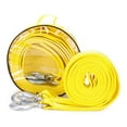 thumbnail image 6 of FUTUREORYY 1Set Yellow Trailer Rope for Car Towing Heavy Duty Straps with Vibration Reduction and Fluorescent Safety, 6 of 8