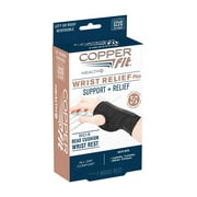 Copper Fit® Health Wrist Relief Plus Support | Carpal Tunnel | One Size Fits Most