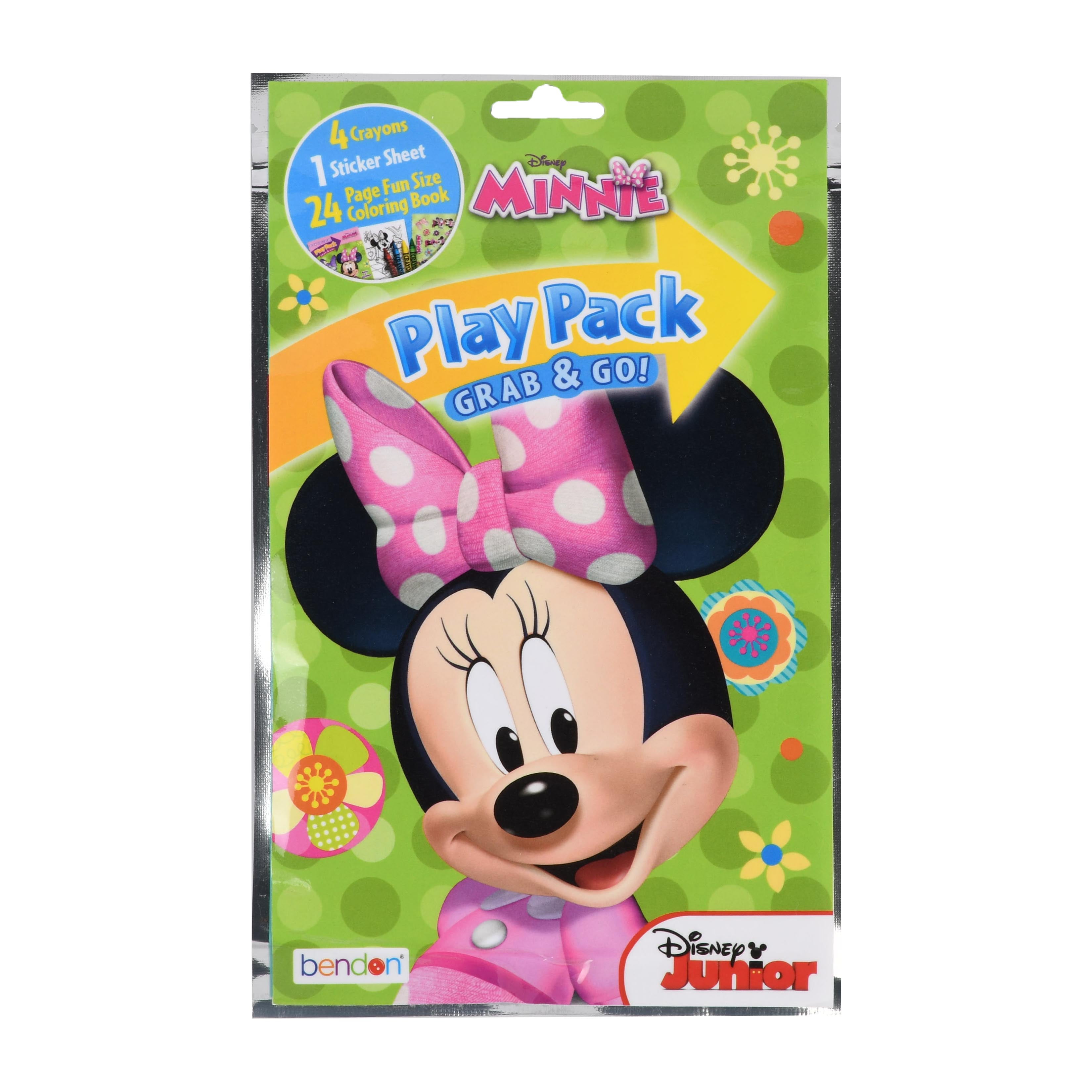 Bendon Disney Minnie Mouse Grab and Go Play Packs Pack of 12