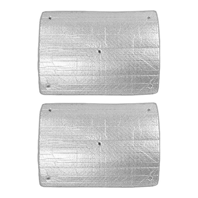 Almencla 2 Pieces Car Inside Roof Sunshade Window Sunshades Front and Rear Cover for Atto