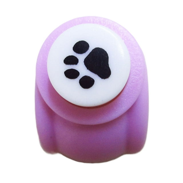 Bearachild Impresora de plástico con patrones únicos, máquina de estampado resistente y duradera, pintura bonita y a la moda Recortadores de papel veinticinco