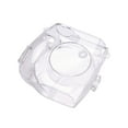 thumbnail image 2 of Transparent Plastic Protective Case with Rainbow Lanyard, Compatible with Fujifilm Instax Mini 7s and 7c Instant Camera - Lightweight 135g Accessory for Camera Protection and Portability, 2 of 5
