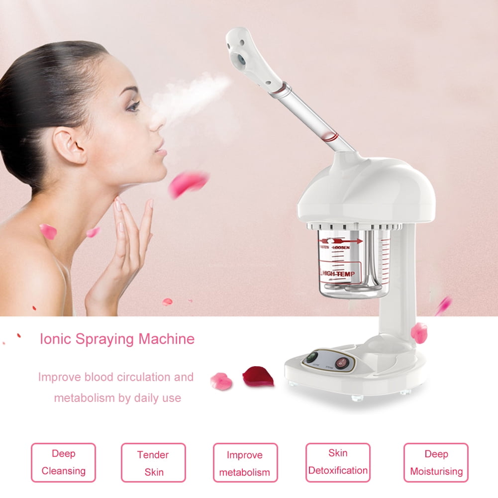 Advanced Ionic Spraying Machine Facial Steamer Salon Spa Ozone Steaming Skin Care Machine, Skin