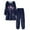 Navy, variant on Christmas Pajamas Comfortable Festive Printed Sleepwear With Pockets For Holiday Relaxation