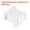 White, variant on Uxcell Plastic Floss Bobbins Thread Cards Cross DIY Sewing, White 100 Pack