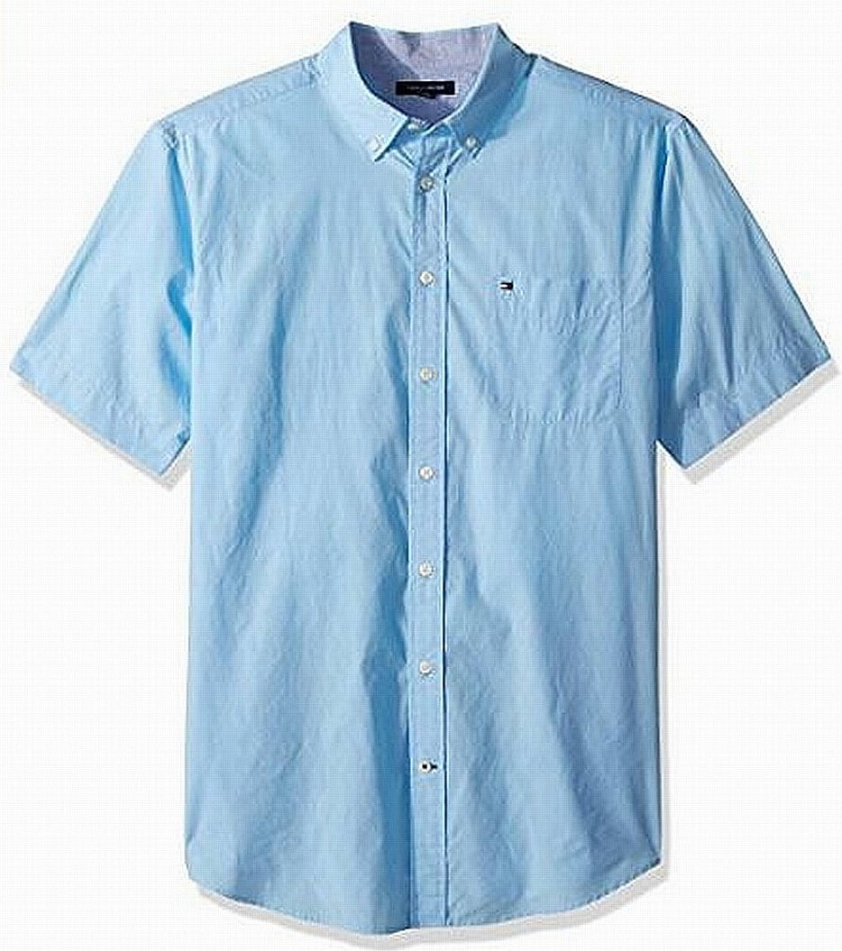 Size 3XL Solid Button Down Shirt 
