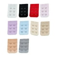 thumbnail image 2 of Maoww Rallonge de Bretelles de Soutien-Gorge Boucle 2 Crochets Accessoires Intimes pour Femmes Bande Serrée Multicolore Gadgets 3 Rangées sous-Vêtements Chair Dorée, 2 of 6