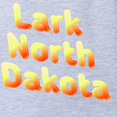 thumbnail image 2 of CafePress - Lark North Dakota - Cute Infant Baby Football Bodysuit, 2 of 3