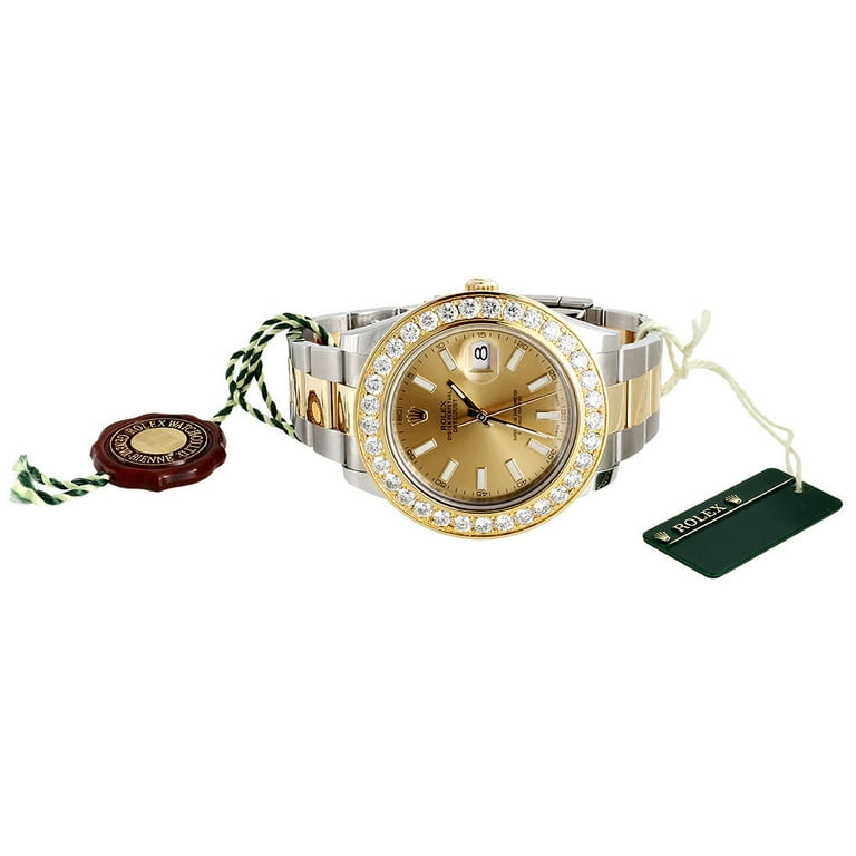 mooonです Rolex 126234-0022 Datejust Aubergine Purple Diamond Roman