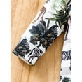 thumbnail image 6 of FEORJGP Toddler Baby Girl Boy One-piece Rompers 6M 9M 12M 18M 2T 3T Infant Casual Long Sleeve Jumpsuits Animal Tree Print Round Neck Bodysuits Kids Liion Comfy Casual Clothes for Spring Fall, 6 of 9