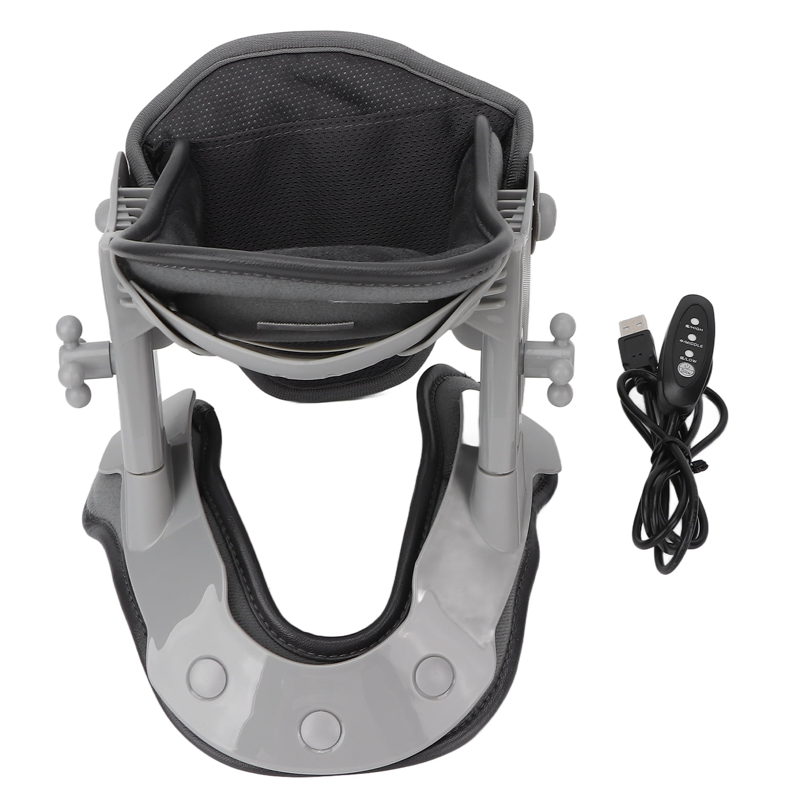 Adjustable Cervical Traction,Heated Neck Wrap Neck Heated Cervical Collar Neck Support Brace Ultimate Comfort
