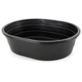 Zazesaby ST15 15 Gallon Molded Plastic Oval Stock Water Trough for Cattle, Horses, and Other