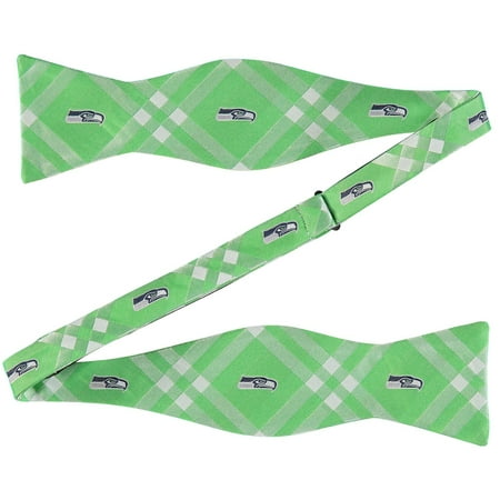 Seattle Seahawks Rhodes Self-Tie Bow Tie - Neon Green