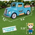 thumbnail image 5 of Honey Bee Acres Buzzby Farm Truck – Toy Vehicle with Miniature Food Accessories and Cow Figure – Seats 4 Dolls – Dolls for Kids Ages 3+, 5 of 6