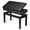 Black-Adjustable-Duet, variant on Yescom Black Adjustable Height Piano Bench PU Leather Padded Keyboard Storage Seat