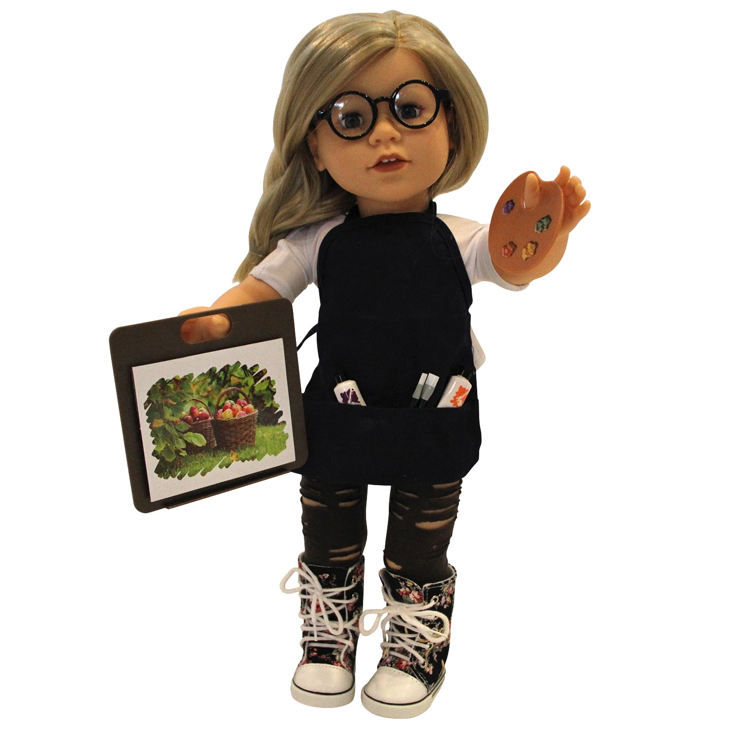 Photo 1 of 11 Piece Art Set for 18 inch Dolls