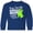 Royal Bue, variant on Inktastic Our Family Fights Together Lymphoma Awareness Lime Ribbon Long Sleeve Youth T-Shirt