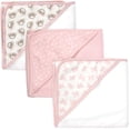 thumbnail image 3 of Juego de 6 Piezas de Toallas de Baño con Capucha para Bebé 76x76 cm, 3 of 5
