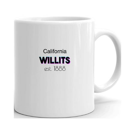 

Tri Color Willits California Ceramic Dishwasher And Microwave Safe Mug By Undefined Gifts