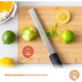 thumbnail image 4 of Lemon Zester Grater Micro Planing Tool for Zesting Citrus Fruits, Kitchen Gadget for Finely Grating Garlic, Ginger, Nutmeg, Parmesan Cheese, 4 of 4