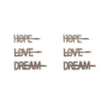 thumbnail image 4 of Seitruly 3 unids/set de horquillas para mujer, horquillas con letras brillantes, palabras en inglés, herramienta de estilismo de diamantes de imitación oro 1# 2piezas Seitruly CBP117494, 4 of 5