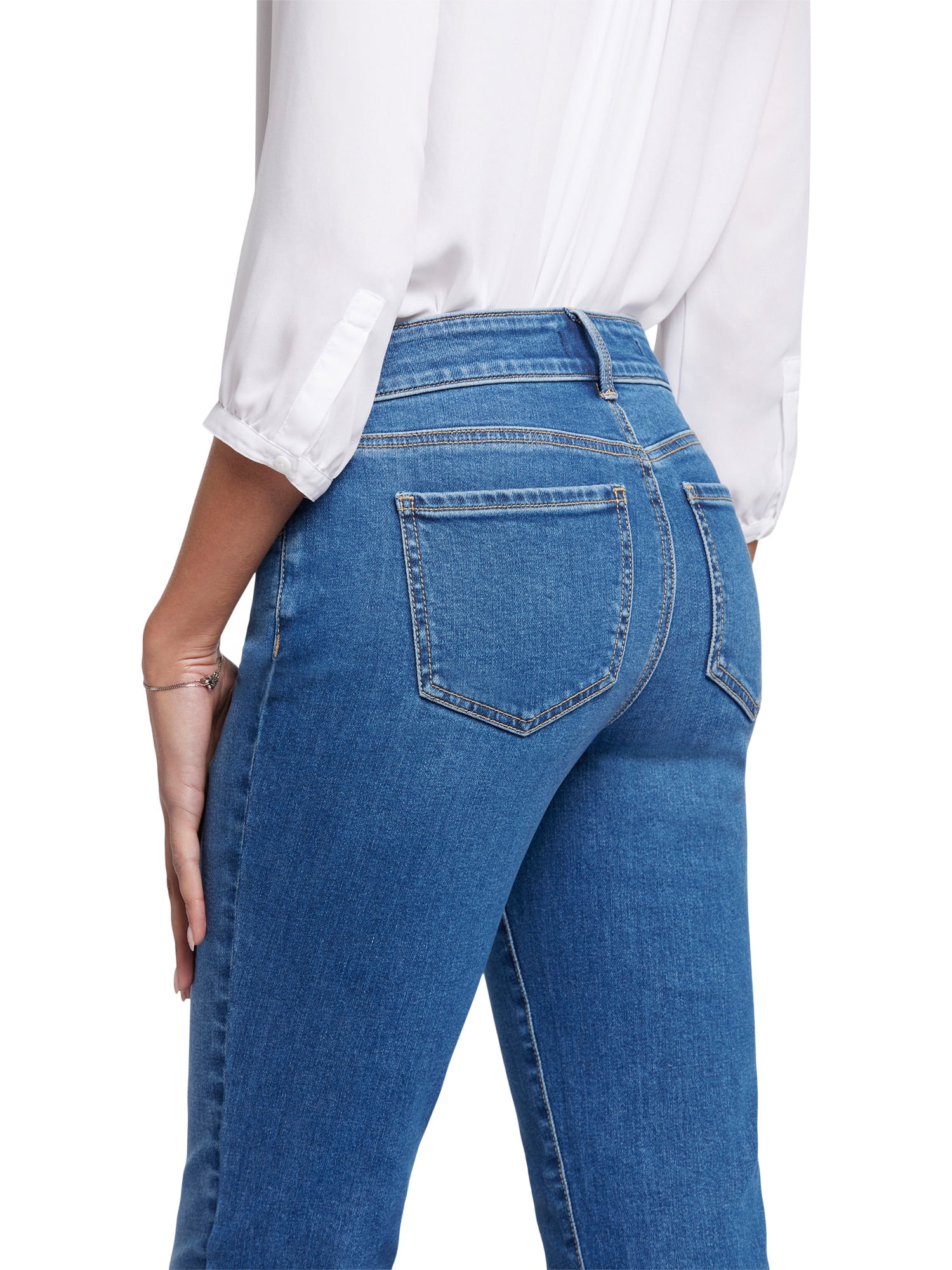 NYDJ Women’s, Women’s Petite, and Women’s Plus Marilyn Straight Jean, Sizes 2-24, featuring Lift Tuck® Technology