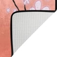 thumbnail image 4 of GZHJMY Japanese Cherry Blossom Flower Sun Area Rug Living Room Rugs - 5'3" x4 Abstract Large Soft Indoor Washable Rug Low Pile Carpet for Bedroom Dining Room Office Carpet Runner, 4 of 6