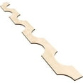 thumbnail image 6 of Ekena Millwork 47"H x 1/4"T Pomeroy Adjustable Wood Decorative Slat Wall Panel Kit, Birch (contains 12 Slats), 6 of 16