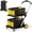 Yellow, variant on Yellow 8-in-1 200lbs Multi Functional Utility Collapsible Shopping Cart