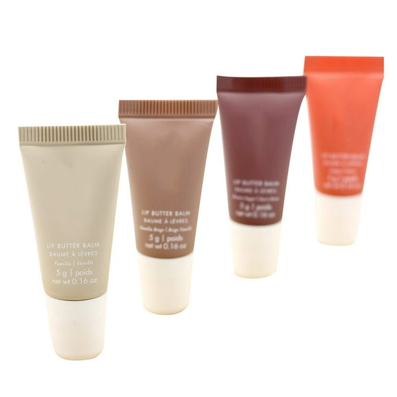 4 Pcs Butter Moisturizing Lip Balm Set Long-lasting Hydration Reducing Dry
