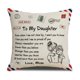 thumbnail image 2 of Juego de 9 fundas de almohada de lino con frases inspiradoras decorativas, 2 of 3