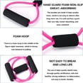 thumbnail image 6 of 1Pcs Portable Shoulder Opening Home Gym 8 Shape Chest Expander Tension Rope Elastic Band Yoga Resistance Band 10MM 05, 6 of 8