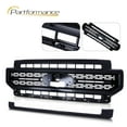 thumbnail image 2 of Partzer Front Bumper Grille Grill Fits For 2020-2022 Ford F250 F350 Super Duty LC3Z8200HA Black, 2 of 6