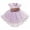 Purple, variant on WOYY Infant Girls Flowers Tutu Dress Mesh Birthday Party Princess Dress