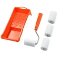 thumbnail image 6 of 2 inch Small Paint Roller Kit High-Density Foam Paint Roller Paint Tray Linerroller frame, 6 of 6
