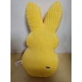 thumbnail image 3 of 17" Peeps Yellow Corduroy Easter Bunny Animal Adventure Just Born Stuffed Animal, 3 of 3