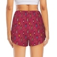 thumbnail image 3 of Picia African Women Bearing Clay Pots Pattern Women's 2 in 1 Athletic Running Shorts High Waisted Workout Casual Gym Sweat Shorts with Comfy Liner Zipper Pockets-XX-Large, 3 of 9